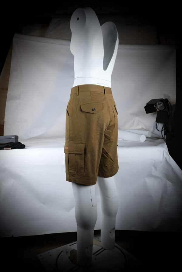 Summer Bum • Light Canvas, Indian cotton - shorts • Bronze - Image 2