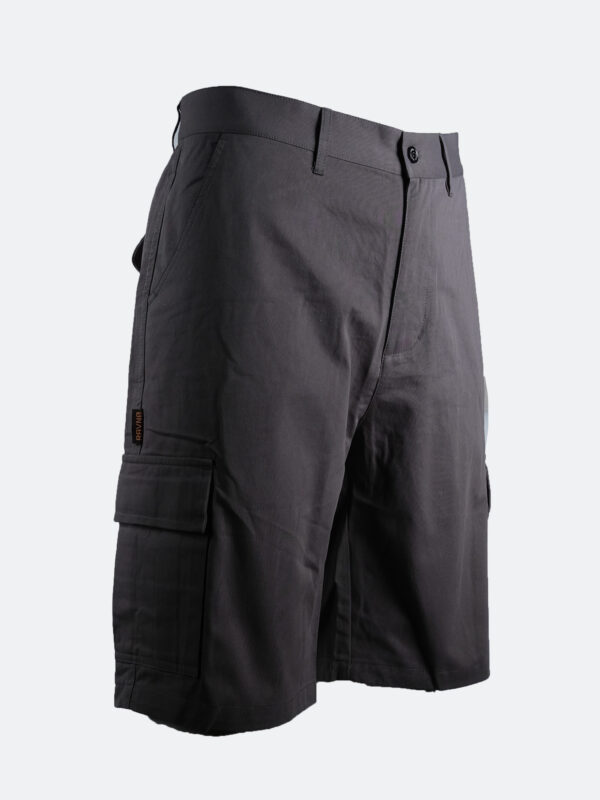 Summer Bum • Light Canvas, Indian cotton - shorts • Stone Grey - Image 6