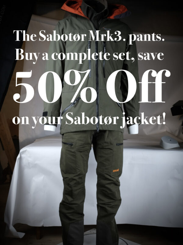 Ravnø Sabotør™ Gen.3 • The world's best pants • Ventile canvas blend • Olive - Image 5
